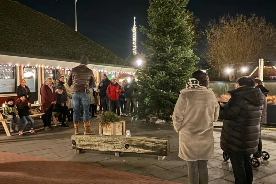 24 verlichten kerstboom 2